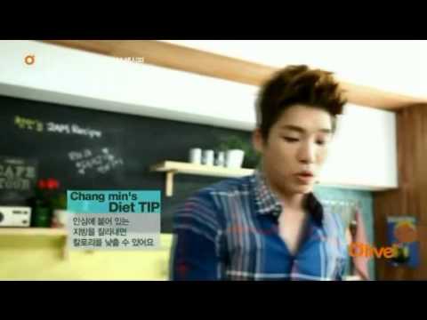 110921 Olive TV 2AM Changmin's Recipe EP.7 1/2