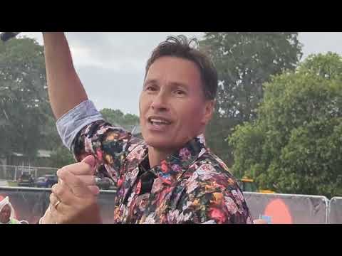 Brother Beyond Nathan Moore impromptu Harder I Try live Let's Rock Leeds 25/6/22