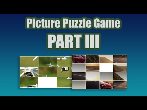 Finish javascript Picture Puzzle game Part 3