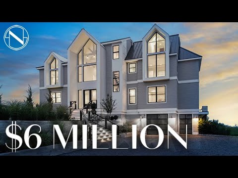 Modern Bay Front Home in Westhampton Beach