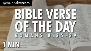 NOTHING Can Separate You From God&#39;s Love | Bible Verse of the Day   Romans 8:35-39 | YouTube Shorts