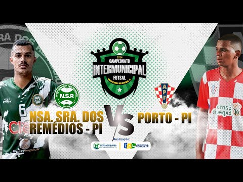Intermunicipal de Futsal 2024 | Nossa Senhora dos Remédios x Porto | Ao vivo