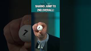 The SHARKS jump to the #2 pick! ????‼️????