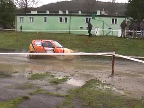 KJS IX Jasielski Rajd Niepodległości - Jasło 2009-11-11 - Obirek J. / Rybka Ł. - fiat sc 900