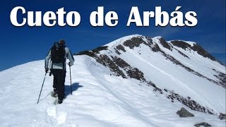 preview picture of video 'Espectacular ascensión con raquetas de nieve al Cuetro de Arbás'