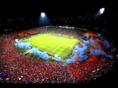 "MEDELLIN 0 vs millonarios 0 FINAL Liga postobon II 2012 / Dic/12 GRACIAS MEDELLIN" Barra: Rexixtenxia Norte • Club: Independiente Medellín • País: Colombia