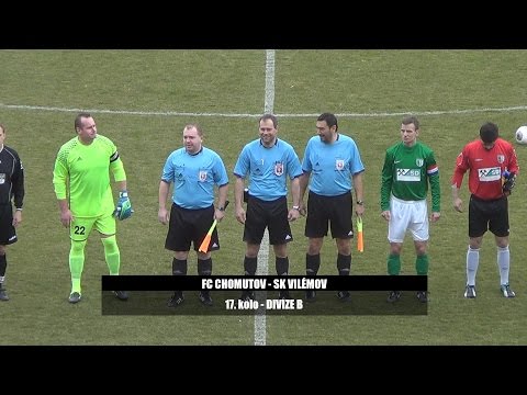 17 kolo DIVIZE B: FC Chomutov - SK Vilémov 2:1 sestřih