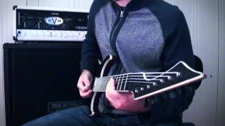 Video thumbnail for EVH 5150 iii 50w vs Peavey 5150 - Blackmachine Guitars B7 by Alain Shaboon