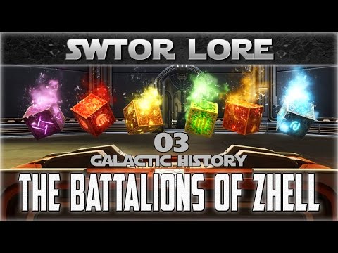Star Wars Galactic History 03: THE BATTALION OF ZHELL | SWTOR Hutta Datacron