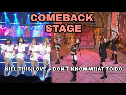 BLACKPINK - Kill This Love + Don't Know What To Do《comeback special》 Live stage 2021.09.08