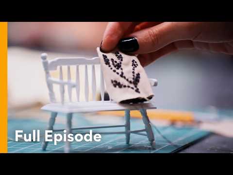 Mini Sewing Challenge: Pillows & a Royal Bedroom Build 🪡👑 | Best in Miniature S1