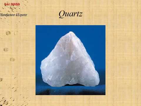 Types of non metallic industrial minerals