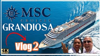 MSC GRANDIOSA Weekend Cruise | Vlog 2