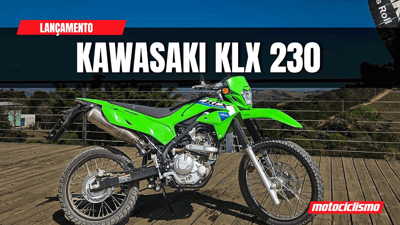 Kawasaki KLX 230: nova trail chega ao Brasil com preço agressivo
