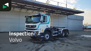 Cami&atilde;o polibenne Volvo FMX 410 FMX 6X4 20tons Dalby Containersystem Big-Axle Steelsuspe | Imagem 4 - Autoline