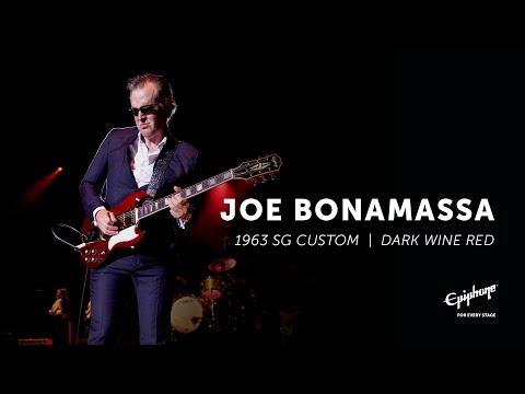 Epiphone Joe Bonamassa 1963 SG Custom Guitar - Demo & Rundown with Joe Bonamassa