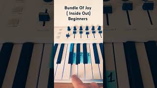 Bundle Of Joy ( Inside Out) - Easy Piano Tutorial #piano #pianotutorial #pianocover #youtubeshorts