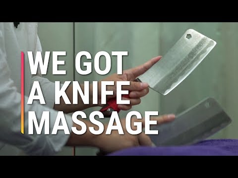 We Got A Knife Massage in Taiwan (We Got A Knife Massage In Taiwan)