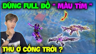 NTN thử thách dùng full “ Đồ Màu Tím ” thủ ở cổng trời rank huyền thoại 4 sao và cái kết ?