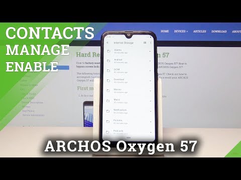How to Import / Export to Micro SD Card in ARCHOS Oxygen 57