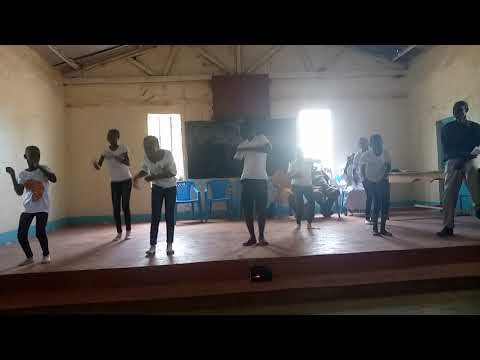 St Ann dance during graduation ceremony