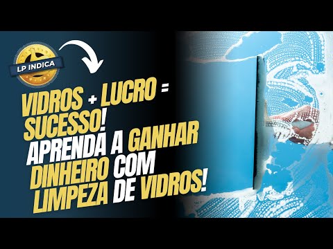 COMO GANHAR DINHEIRO COM LIMPEZA PROFISSIONAL DE VIDROS? | LP Indica