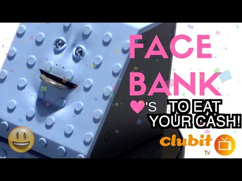Meet The Face Bank Money Box | Novelty Gift Idea