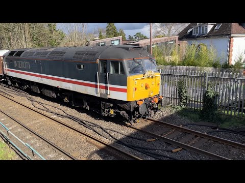 Class 47 | 47828 + 47712 ‘Lady Diana Spencer’ | Locomotive Services Limited
