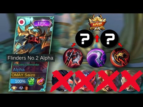 GOD MODE ONIMUSHA ALPHA VS EVERYBODY! 😱 | USE THIS SECRET HACK FOR GUARANTEED KILLS! | ALPHA MLBB