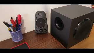Video thumbnail for Logitech z625 Sound Test by BitsTester