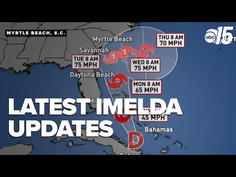 Latest Hurricane Imelda updates with Chief Meteorologist Ed Piotrowski