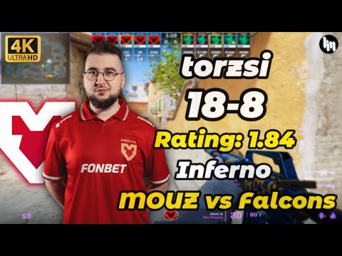 torzsi (18-8) MOUZ vs Falcons (Inferno) | StarLadder Budapest Major 2025 #cs2 #torzsi