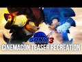 Sonic The Hedgehog 3: CinemaCon Teaser Recreation