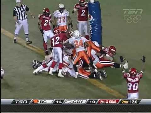 CFL BC 18, Calgary 27 - September 25, 2009