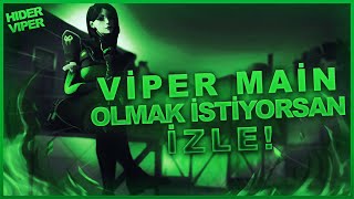 ÖĞRETİCİ VİPER VİDEOSU / ÖNEMLİ YERLERİ DURDURUP ANLATTIM / VALORANT