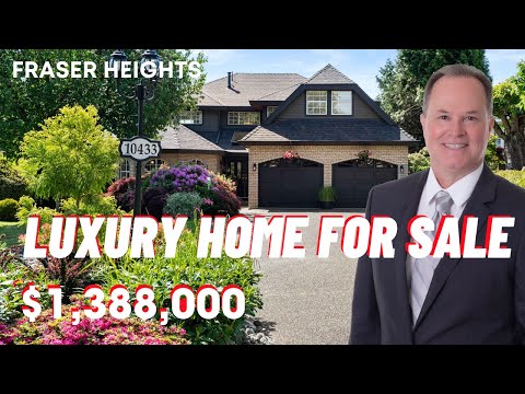 Take a Tour of this Fraser Heights Luxury Home!