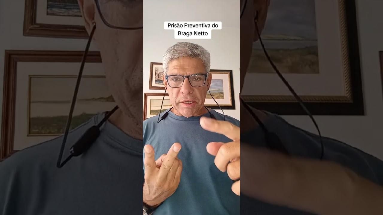 Prisão Preventiva do General Braga Netto #NãoHaveráAnistia