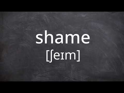 SHAME   Pronunciation in American English