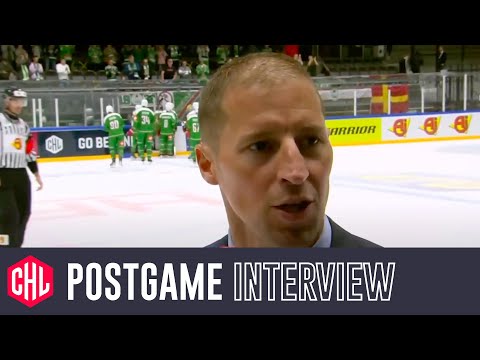Postgame interviews: Rögle Ängelholm vs. EV Zug