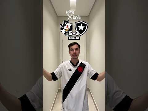 Vasco elimina Botafogo da Copa do Brasil #shorts #vasco #botafogo