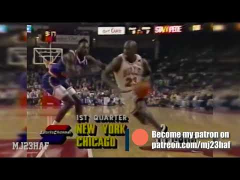 Michael Jordan Has a Super Quick First Step (1991.12.13)