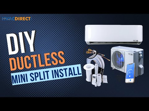 DIY Ductless Mini Split Install
