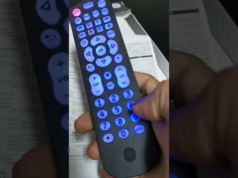 LG GE universal remote setup