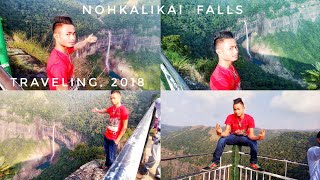 preview picture of video 'NOHKALIKAI FALL, CHERRAPUNJE, TRAVEL, TOURISM, 2018'