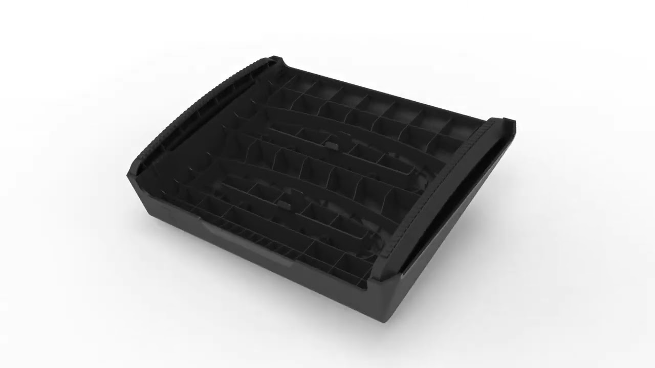 Suport picioare Fellowes Breyta, negru