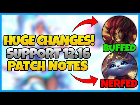 RIOT BANS YUUMI LOL - 12.16 Support Tier List - League of Legends