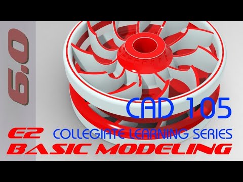 E2 Creo Parametric 6.0 - Basic Modeling 2 Tutorial