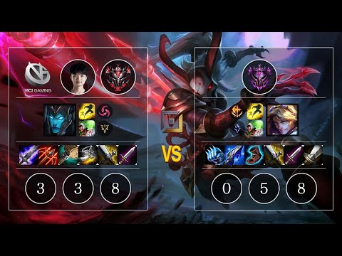 VG iBoy Kalista vs Ezreal Bot - KR GrandMaster Patch 10.10