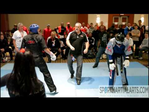 Vito Rodriguez v Troy Binns -  2013 AKA Grand Nationals - Men's team sparring