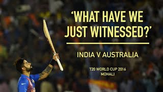 Kohli v Australia: He likes a fight he likes a scr